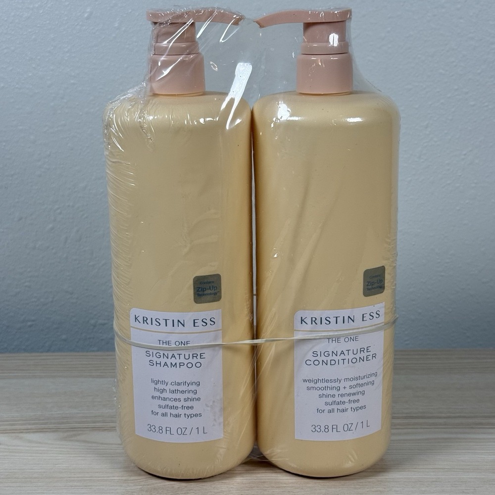 NEW - KRISTIN ESS The One Signature Shampoo & Conditioner - 33.8 oz. each